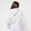 Felicious Cropped Terry Zip Hoodie cinzento 93138 2