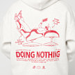 Another Cotton Lab Doing Nothing T-Shirt Hoodie grau 93329 4
