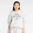 New Balance Linear Heritage Fleece Hoodie gris 93532 1