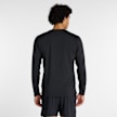 New Balance Reflective Poly Long Sleeve T-Shirt zwart 93647 3