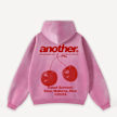 Another Cotton Lab Another Sweet Summer Oversized Zip Hoodie rosa 93768 1
