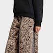 adidas Originals Firebird Oversized All Over Print Denim Pants brązowy 93774 3