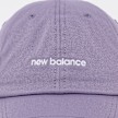 New Balance 6 Panel Linear Logo Hat morado 93863 4