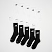 New Balance 10 PACK - Everyday Crew Socks nero 93916 1