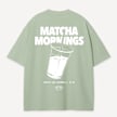 Another Cotton Lab Matcha Oversized T-shirt groen 93980 1