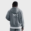 Nike Sportswear Full-Zip Fleece Hoodie cinzento 93984 2