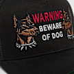 Field Grade Beware of Dog Twill Mesh Trucker noir 94064 4