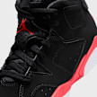 Jordan Air Jordan 6 Retro "Infrared Salesman" crianças preto 94180 7