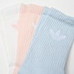 adidas Originals 3 PACK - Trefoil Crew Socks multicolorido 94209 2