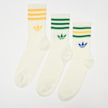 adidas Originals 3 PACK - Crew Sock 3 Streifen bež 94212 1