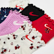Nike 6 PACK - Cherry Infant Lightweight Ankle Socks multicolor 94248 2