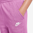 Nike Sportswear Club Fleece Wide-Leg Low Brand Read Pant różowy 94558 3