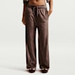 Nike Sportswear Trend High-Rise Wide Velour Pants marrón 94579 1