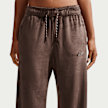 Nike   Sportswear Trend High-Rise Wide Velour Pants brun 94579 3