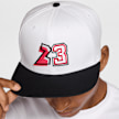 Jordan Pro Structured Flat Bill Hat blanc 94753 6