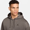 Jordan Brooklyn Oversized Full Zip Hoodie brązowy 94766 3