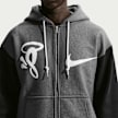 Nike   Solo Swoosh x Central Cee Fleece Hoodie gris 94874 3