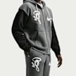 Nike   Solo Swoosh x Central Cee Fleece Open Hem Pant szary 94873 5