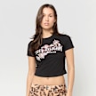 True Religion Crystal Snake Shortsleeve Baby Tee zwart 95195 1