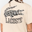 Lacoste T-Shirt Backprint bege 95264 3