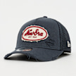 New Era 9Forty A-Frame Trucker Oval Canvas Distress niebieski 95475 1