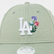 New Era Female 9Forty Floral Icon MLB Los Angeles Dodgers verde 95470 4