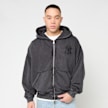 New Era MLB Washed Fullzip Hoodie New York Yankees nero 95545 2