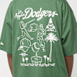 New Era MLB Baseball Graphic Os Tee Los Angeles Dodgers Cig groen 95609 4
