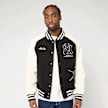 New Era MLB Varsity Jacket Los Angeles Dodgers negro 95562 1