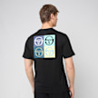 Sergio Tacchini Warhol Co T-Shirt noir 95602 1