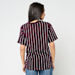 Karl Kani Small Signature Essential Pinstripe OS Tee rood 95864 2