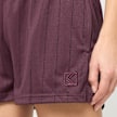 Karl Kani OG Mini Shadow Pinstripe Shorts rouge 95874 3
