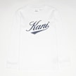 Karl Kani Cursive Varsity Longsleeve Junior bianco 96075 1