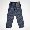 Karl Kani OG Rinsed Jeans Junior plava 96067 2