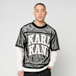 Karl Kani Heritage Mesh Boxy Jersey preto 96081 1
