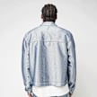 Karl Kani Jeans Cropped Silver Denim Jacket cinzento 96070 2