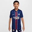 Nike   Doué / No. 14 / PSG Nike Kids Home Stadium 2025/26 bleu 96058 3