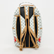 SPRAYGROUND Graff Embossed Cream Check Backpack blanc 96189 3