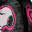SPRAYGROUND Snoopy Pink Stencil Backpack multicolor 96202 6