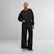 Urban Classics Ladies Fluffy Wideleg Trackpants noir 96317 3