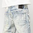 Smoke Rise Grunge Wash Effect Jeans azul 96479 4
