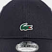 Lacoste 9FORTY Lacoste x New Era Plain Cotton Cap bleu 96624 4