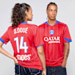 Nike D. Doué / No. 14 / PSG Nike Third Stadium 2025/26 rood 96695 1