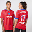 Nike Vitinha / No. 17 / PSG Nike Third Stadium 2025/26 rood 96698 1