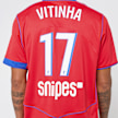 Nike   Vitinha / No. 17 / PSG Nike Third Stadium 2025/26 czerwony 96698 6