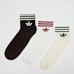 adidas Originals 3 PACK - 3S ANKLE S  black/black/black bijela 97638 1