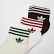 adidas Originals 3 PACK - 3S ANKLE S  black/black/black bijela 97638 2