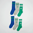 adidas Originals 6 PACK - 3 Stripes Crew Sock višebojno 97723 1