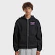 Mister Tee Chosen To Defent Fluffy Zip Hoody nero 97796 2
