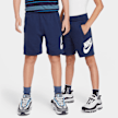 Nike   Sportswear Club Fleece French Terry Shorts niebieski 97997 1